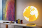 Preview: Leuchtglobus "New Light&Colour" Pastel Yellow - Ø 30 cm